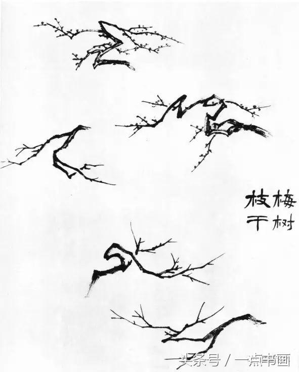 初学者临摹的山水画步骤（图文教程山水画基础技法大会）(47)
