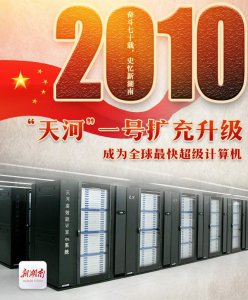 ​天河一号超级计算机计算速度（奋斗七十载史忆新湖南2010）