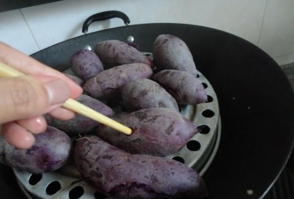 紫薯蒸多长时间,紫薯蒸多长时间才能熟图6